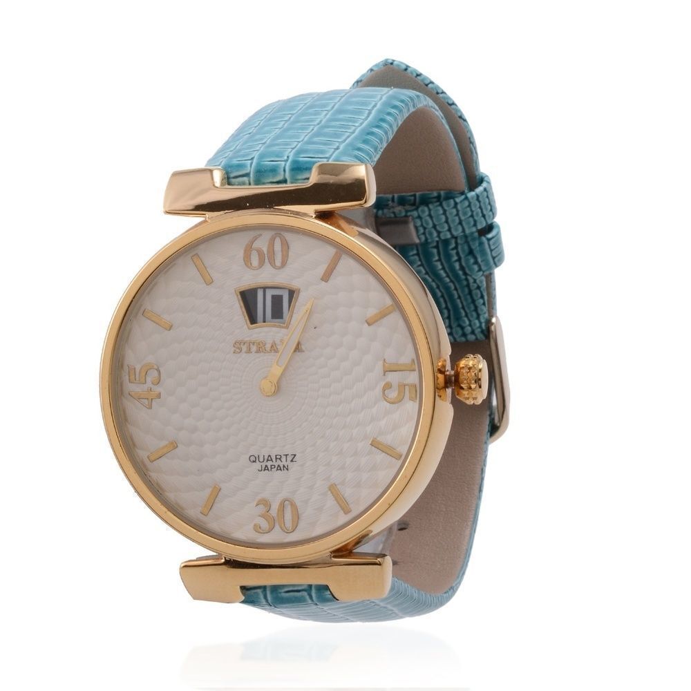 4 FOR $20 STRADA Watch Faux Blue Band